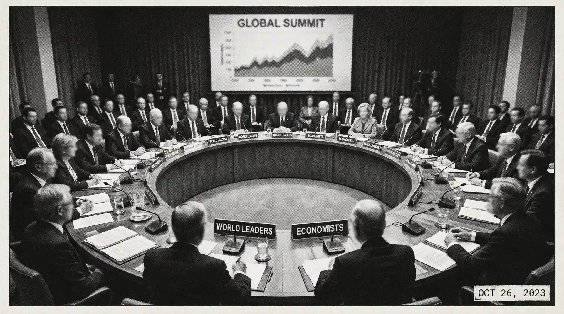 全球经济峰会现场报道 - 今日吃瓜